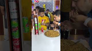 Funny Match The Can Colors amp Eat Unlimited Noodles Challenge 😋😂  P1  foodchallenge noodles [upl. by Elane]