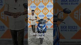 2023 Honda Dio Dx call 7904209463 SKR BIKES ❤️ OFFICIAL CHANNELskrkarthikraja skrbrand skr [upl. by Bunns]