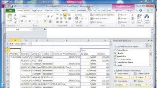 Filtro Tabla Dinamica de Antiguedad de Saldos [upl. by Matland]