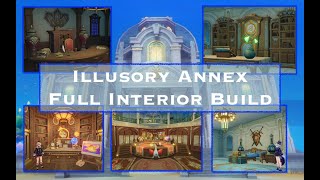 ⛲ Illusory Annex ⛲  Fontaine Mansion Genshin Impact  Serenitea Pot Replica Code and Showcase [upl. by Phillis]