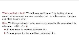 A Biased but still good Estimate for Variance of a Normal Distribution [upl. by Osbert525]