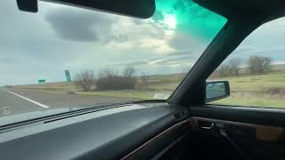 Mercedes 560SEL 1989 business trip to York Nebraska Part 2 [upl. by Akili]