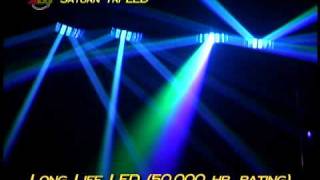 American DJ Saturn TRI LED System [upl. by Aidyl]