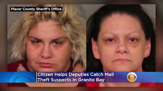 Vigilant Citizen Helps Deputies Catch Mail Theft Suspects In Granite Bay [upl. by Oirottiv]