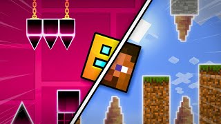 I Turned Geometry Dash into Minecraft [upl. by Scheers]