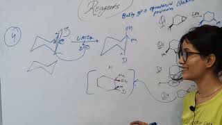 Reducing Reagent  LiAlH4  Cyclohexane questions  Chair form  organic chemistry [upl. by Eybba]