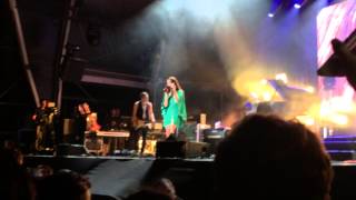 Lana Del Rey  Old Money Acapella Live at Vida Festival 2014 Barcelona Vilanova [upl. by Rofotsirk]