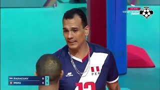 PERU vs PARAGUAY  Full Match  Juegos ODESUR Sudamericanos Asunción 2022 voleibol masculino [upl. by Fogel]