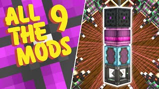 All The Mods 9 Modded Minecraft EP55 Creative Power  Creative Jetpack [upl. by Tedie]