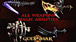 God of War 3 All weapons and Magic Powers I RPCS3 PC GAMEPLAY I godofwar kratos shorts [upl. by Reginauld]