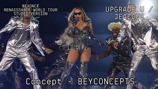 BEYONCÉ  UPGRADE U  JEALOUS SUGA MAMA MIX RENAISSANCE WORLD TOUR CONCEPT [upl. by Atirabrab]