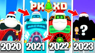 ESTA ES LA EVOLUCION DE TODAS LAS ACTUALIZACIONES DE NAVIDAD 20202023 EN PK XD😱¿CUAL ES LA MEJOR [upl. by Ahsain453]