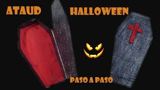 ATAUD DE HALLOWEEN PASO A PASO [upl. by Anirtap]