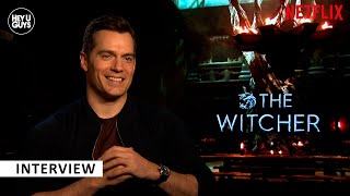 Henry Cavill on The Witcher Season 2 becoming Geralt amp whats new to him in Season two [upl. by Eden]