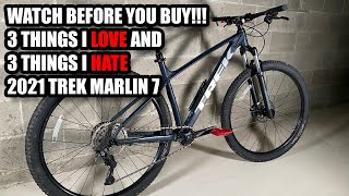 3 Things I Love and Hate about my Trek Marlin 7 Watch Before You Buy [upl. by Edmead]