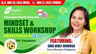 Lifestyles CAUS – Mindset amp Skills Training – P6 TRAINING November 2024 [upl. by Valene]