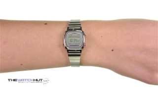 Casio Mini Ladies Silver Tone Digital Watch LA670WEA 7EF [upl. by Amjan]