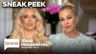 SNEAK PEEK Erika Jayne Shares Her Views About the Housewives in Therapy  RHOBH S13 E16  Bravo [upl. by Crescin]