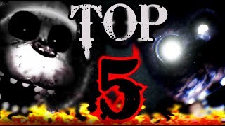 Top 5 Scariest FNAF Fan Games [upl. by Stahl]