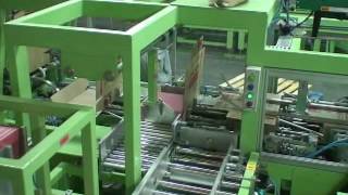 17 타일 300x300MM 포장라인 TILE 300 X 300 MM PACKAGING LINE [upl. by Arjun740]