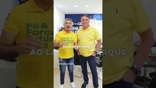 BOLSONARO EM PARNAMIRIM RN 🇧🇷🇧🇷3 [upl. by Amehsyt637]