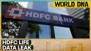 HDFC Life Data Leak 16 Million Records Sold on Dark Web  WION Tech News [upl. by Oihsoy]