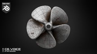 I found easy way to make this Propeller in Blender  Blender Subdivision Surface Modeling [upl. by Rossner]