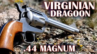 Virginian Dragoon 44 Magnum Single Action Shooting Review  One of the Finest Revolvers Ever Made [upl. by Aleekahs]