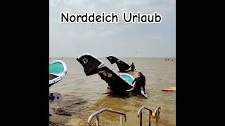 Norddeich Urlaub  Surfer am Strand der Nordsee 🏄‍♂️🌊 Nordsee Surfen Urlaub [upl. by Goto]