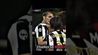 Chellini vs maldini ☠️ chiellini vs maldini shorts soccer [upl. by Athalee]