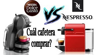 Nespresso VS Dolce Gusto  Que cafetera comprar [upl. by Nerha273]