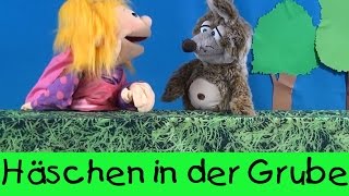 Häschen in der Grube  Kinderlieder Puppenvideo [upl. by Adlig833]