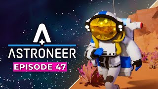 Flying car needs a large tank of Hydrazine  Astroneer  Episode 47 [upl. by Acilejna564]