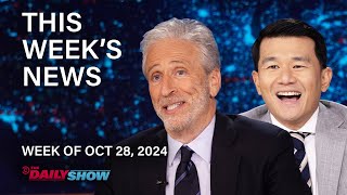 Jon Stewart on Trumps MSG Rally amp Ronny on PR Fallout and Bidens Garbage Gaffe  The Daily Show [upl. by Aeuhsoj]