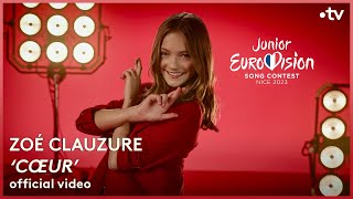 🏆 GAGNANTE Zoé Clauzure  Cœur  🇫🇷 France  vidéo officielle 4K  Eurovision Junior 2023 [upl. by Odnuges404]