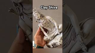 🔱 कार्तिक पूर्णिमा Clay shiva 🔱 diy shorts craft shiv clay art youtubeshorts ytshorts [upl. by Amisoc145]