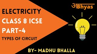 Electricity Class 8 ICSE  SELINA Concise Physics  Part4 Parallel and Series Circuit [upl. by Ihcehcu584]