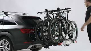 Towbar Bike Rack – Thule EasyFold XT 3 bike [upl. by Lamberto]