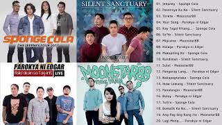 Sponge Cola Silent Sanctuary Moonstar88 Parokya ni Edgar Greatest Hits OPM Nonstop Love Son [upl. by Aurilia]