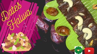 Dates Halwa Recipe in tamilபேரிச்சம் பழ அல்வா [upl. by Amling332]