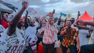 Evangelist Akwasi Nyarko Moved the crowd in Sefwi Bekwai with his crazy Performance [upl. by Jews]