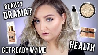 BEAUTY DRAMA  GLOWY SKIN EVERY DAY MAKEUP  CHIT CHAT GRWM [upl. by Nalyk558]