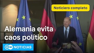 🔴 DW Noticias del 12 de noviembre Elecciones anticipadas en Alemania el 23 de febrero [upl. by Hubbard]