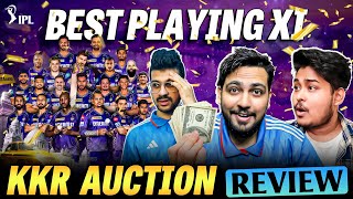 KKR IPL 2025 Auction Review amp Strongest Playing XI  Kolkata Knight Riders Squad Analysis [upl. by Haney272]