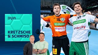 Kretzsche amp Schmiso  Hannover kein Meisterkandidat der DAIKIN HBL  Dyn Handball [upl. by Anna]