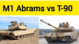 M1 Abrams vs T90 The Ultimate Tank Showdown [upl. by Aviv865]