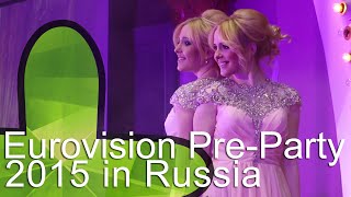 Eurovision PreParty 2015 in Russia Tolmachevy Sisters  Shine Russia 2014 LIVE [upl. by Neitsabes]