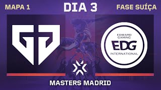 EDward Gaming x GenG Mapa 1 Icebox  VCT Masters Madrid [upl. by Herstein504]