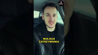 Zatrzymanie pojazdu  ZDAJ Z YANOSIKIEM  shorts egzamin test prawojazdy smartphone tips [upl. by Ennove]