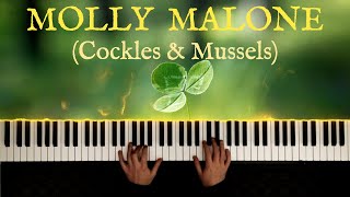 MOLLY MALONE Cockles and Mussels  Piano Cover with LYRICS for St Patricks Day  Paul Hankinson [upl. by Aynwad404]